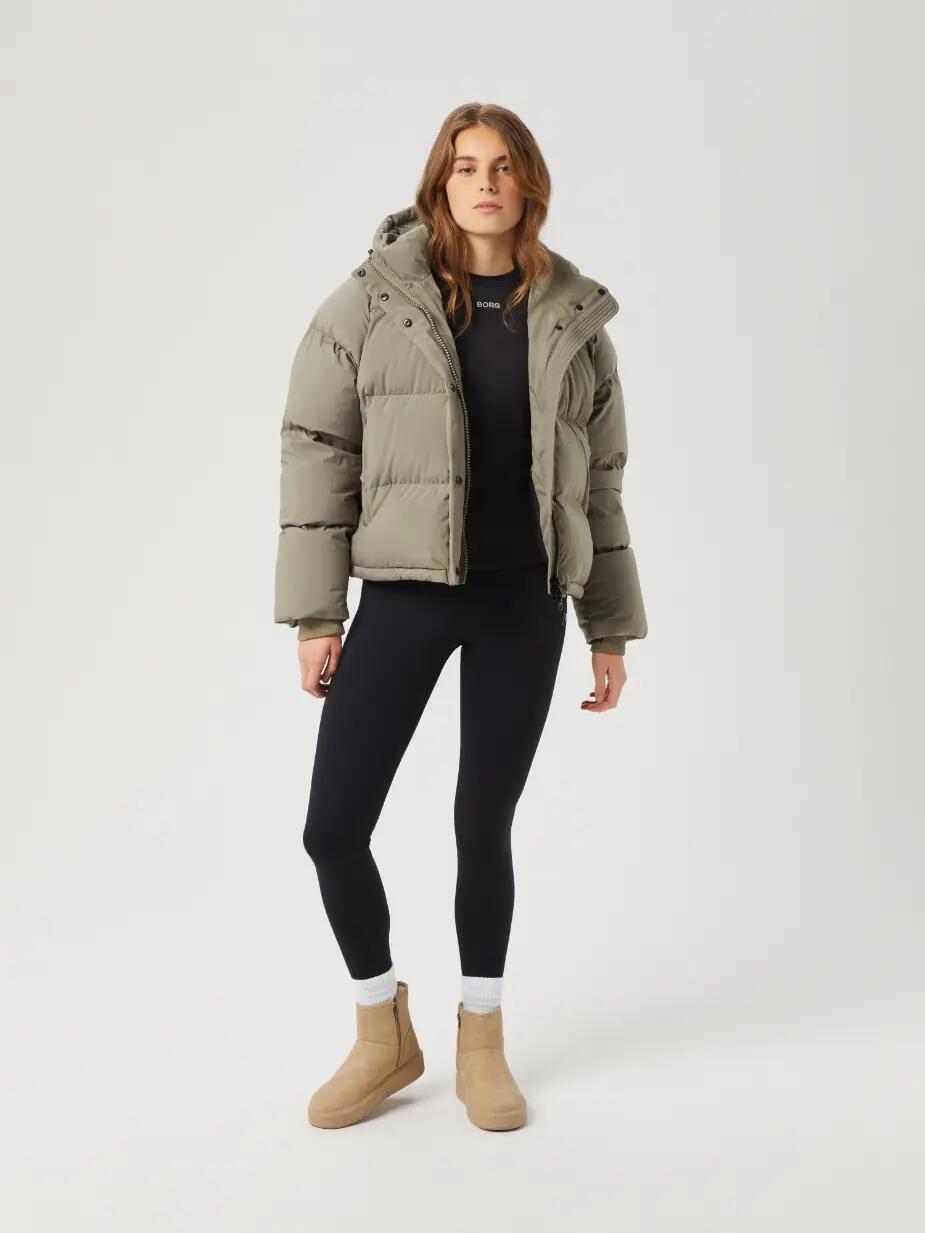 bjorn_borg STUDIO PUFFER JACKET femme VETIVER 3/5