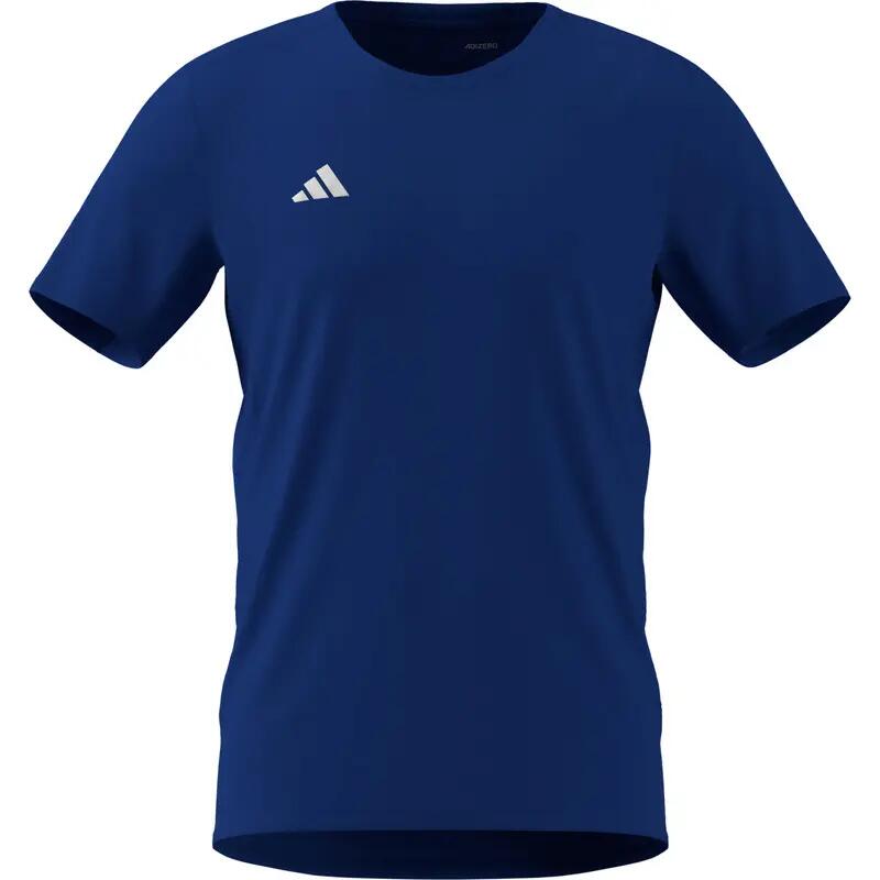 Adidas ADIZERO E TEE Men Running T-Shirts Blue -  1
