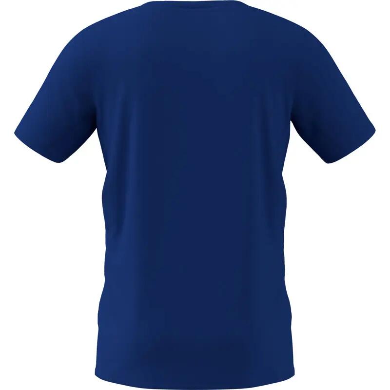 Adidas ADIZERO E TEE Men Running T-Shirts Blue -  2