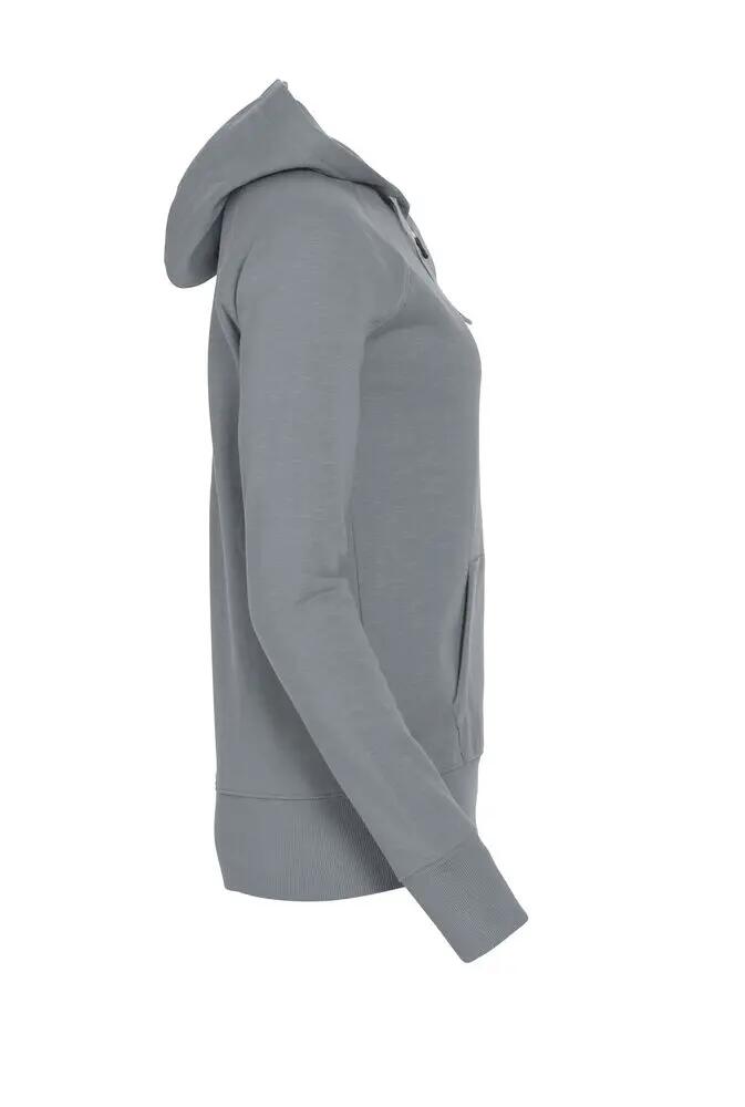 clique Loris Women giacca con cappuccio e zip intera grigio 4/4