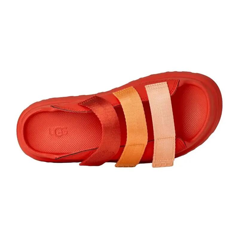 Sandalias Rojas UGG GoldenGlow Red Pepper Multi Cómodas y Versátiles 4/7