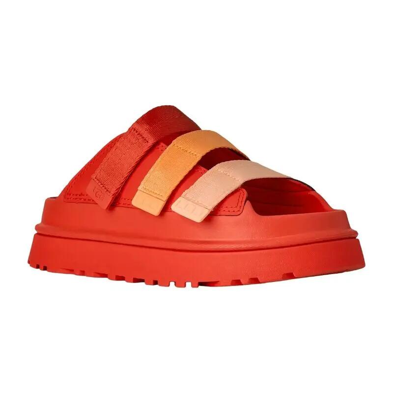 Sandalias Rojas UGG GoldenGlow Red Pepper Multi Cómodas y Versátiles 3/7