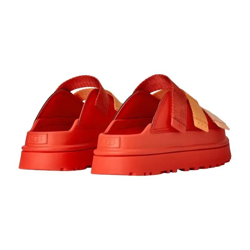 Sandalias Rojas UGG GoldenGlow Red Pepper Multi Cómodas y Versátiles 2/7