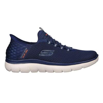 Mens summits hoge slipinsportschoenen (marine)
