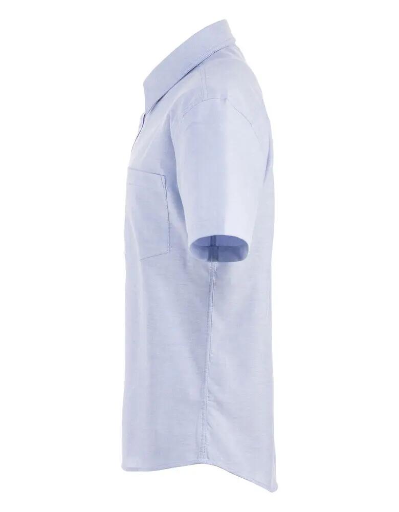 clique Camisa oxford Cambridge manga corta algodón 3/4