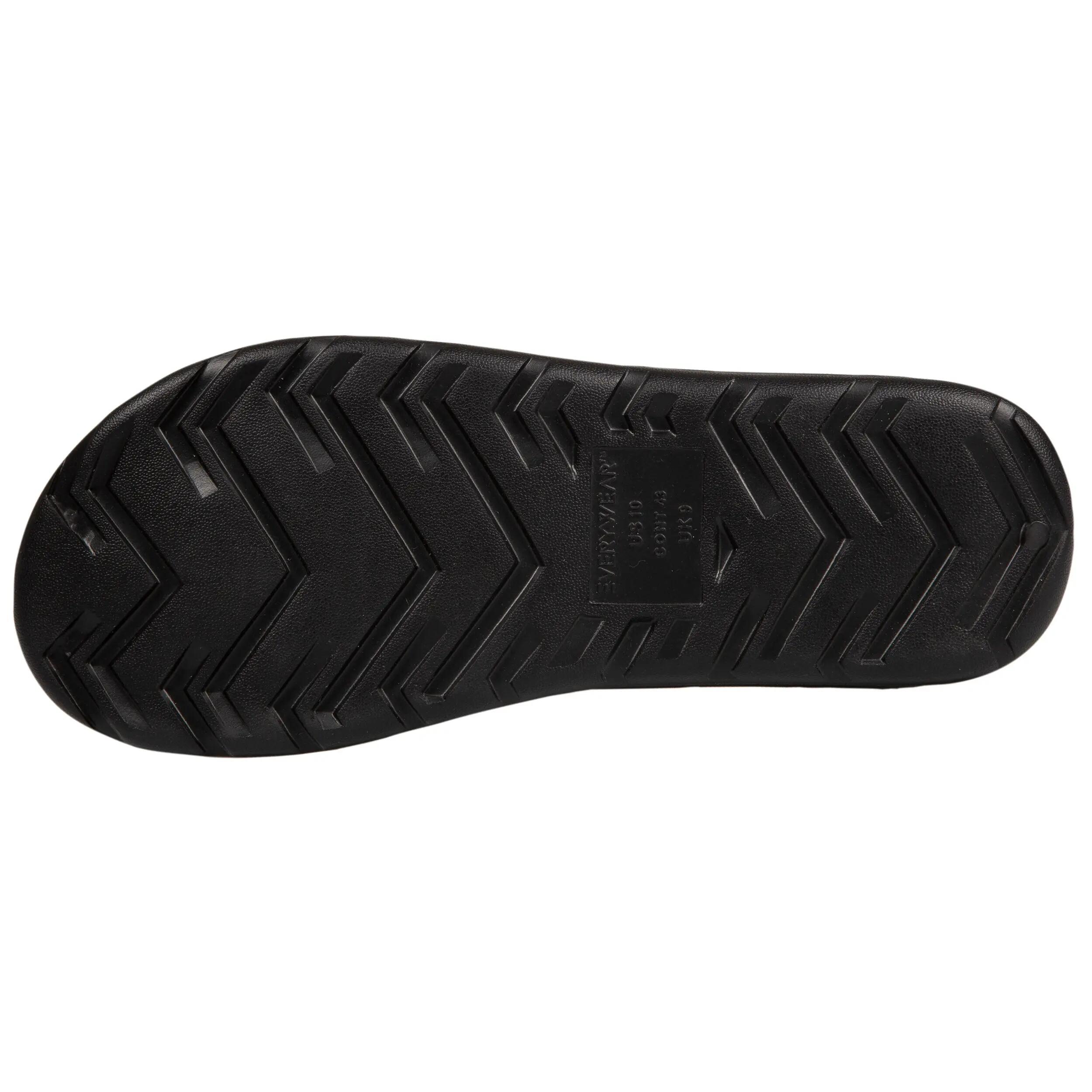 Herenslippers Comfort Zwart 4/5
