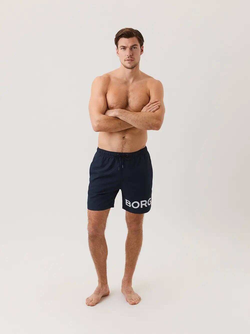 bjorn_borg BORG SWIM SHORTS — NIGHT SKY 3/4