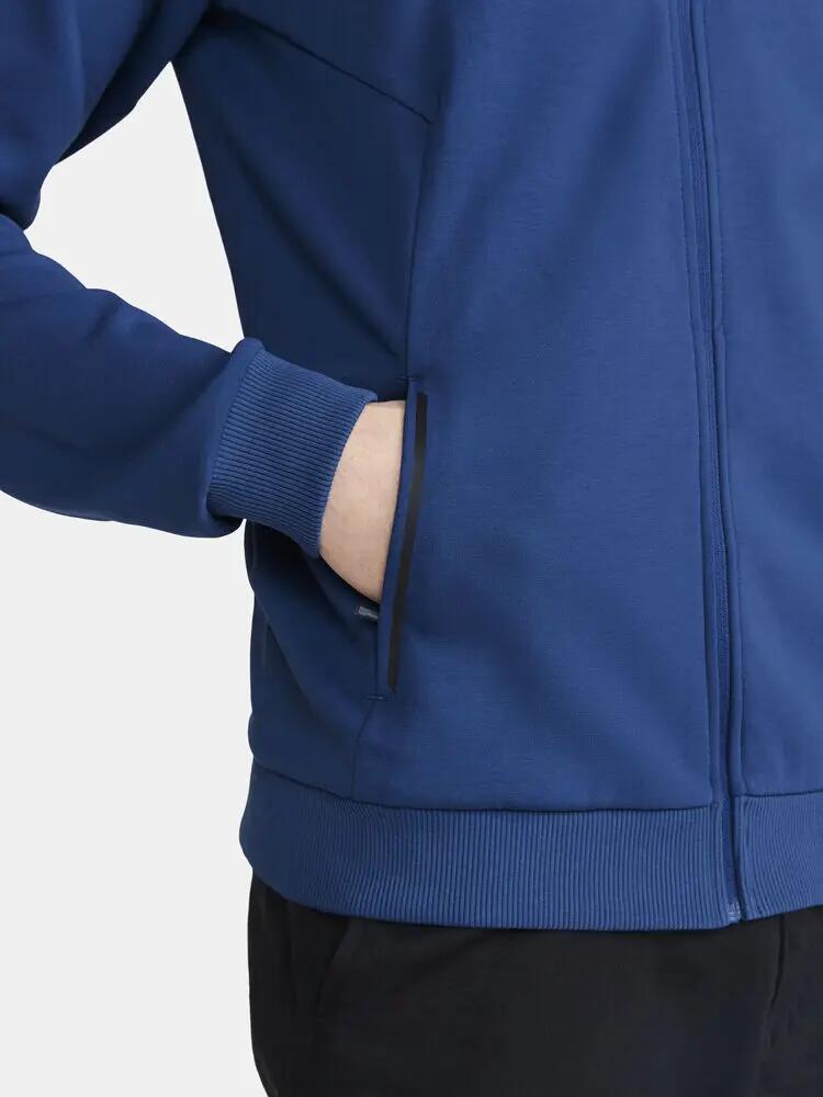 craft CORE Soul Full Zip Hood M felpa con zip e cappuccio in misto cotone 5/7