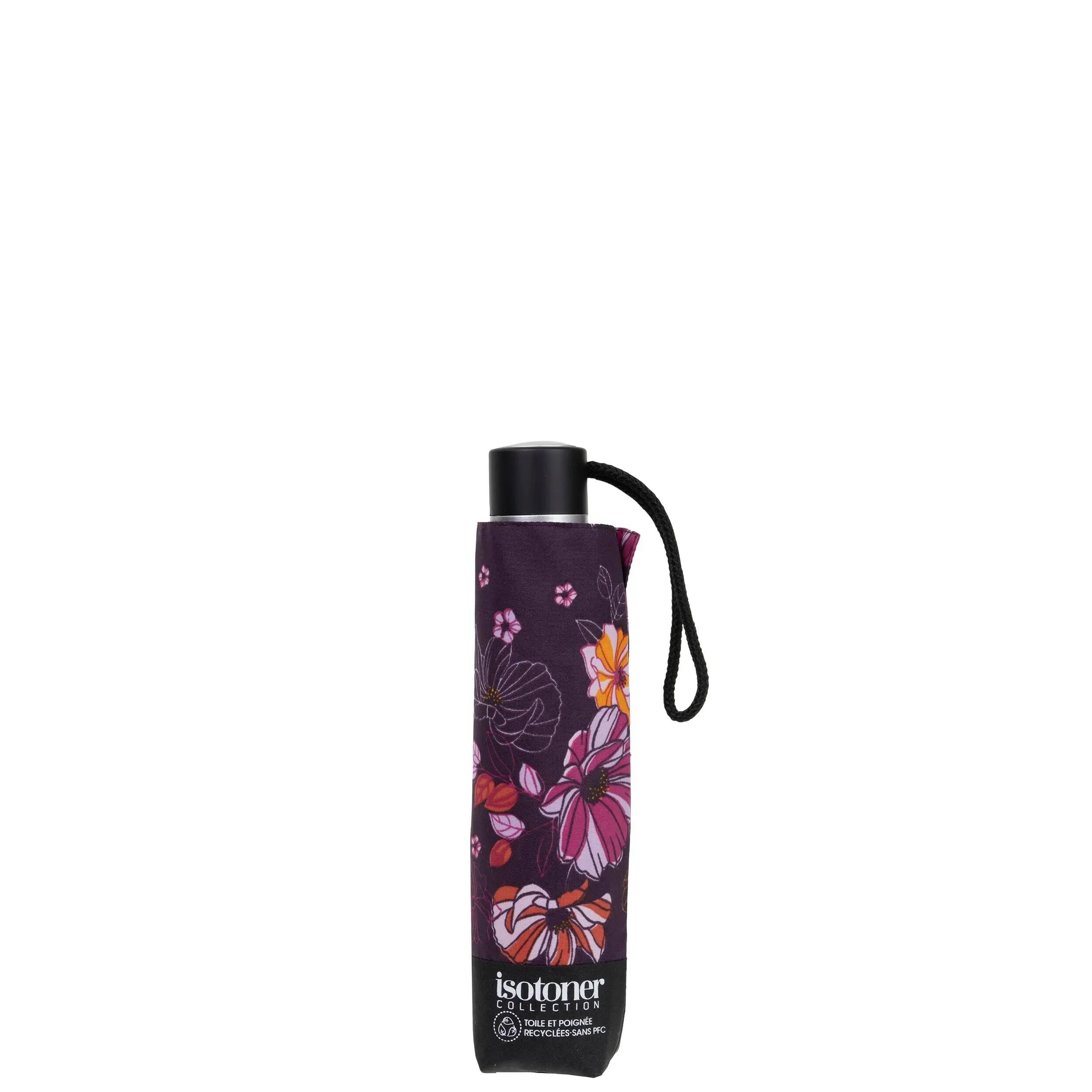 Petit Prix Paraplu Aubergine Bloemen 4/5