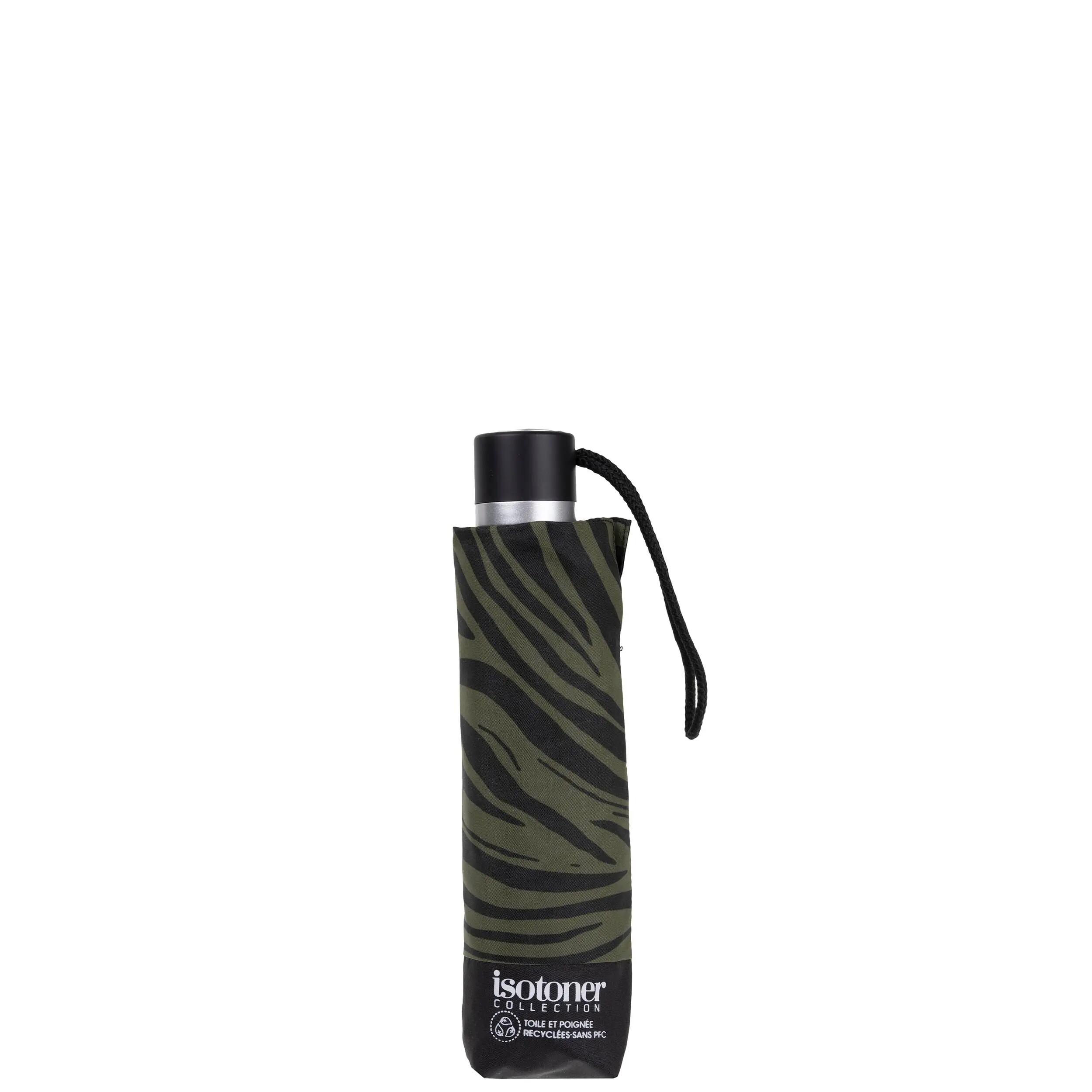 Zebraprint-paraplu in de aanbieding, kaki 4/5