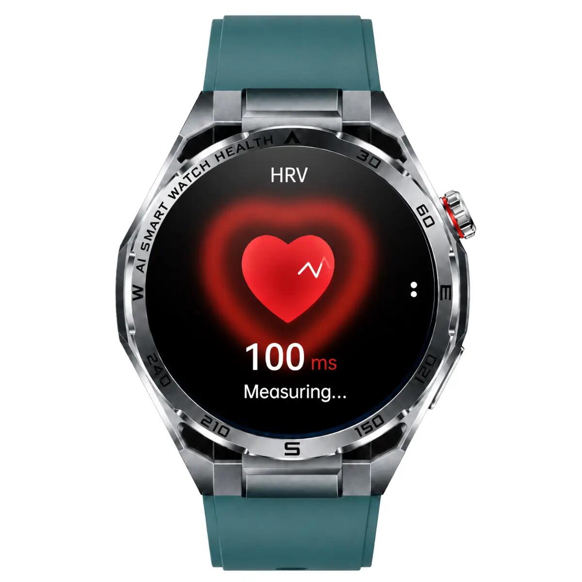 Relógio Smartwatch desportivo verde WM18 4/6