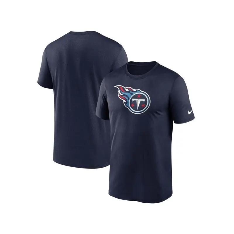 T-Shirt NFL Tennessee Titans Nike Team Logo Bleu marine 2/2