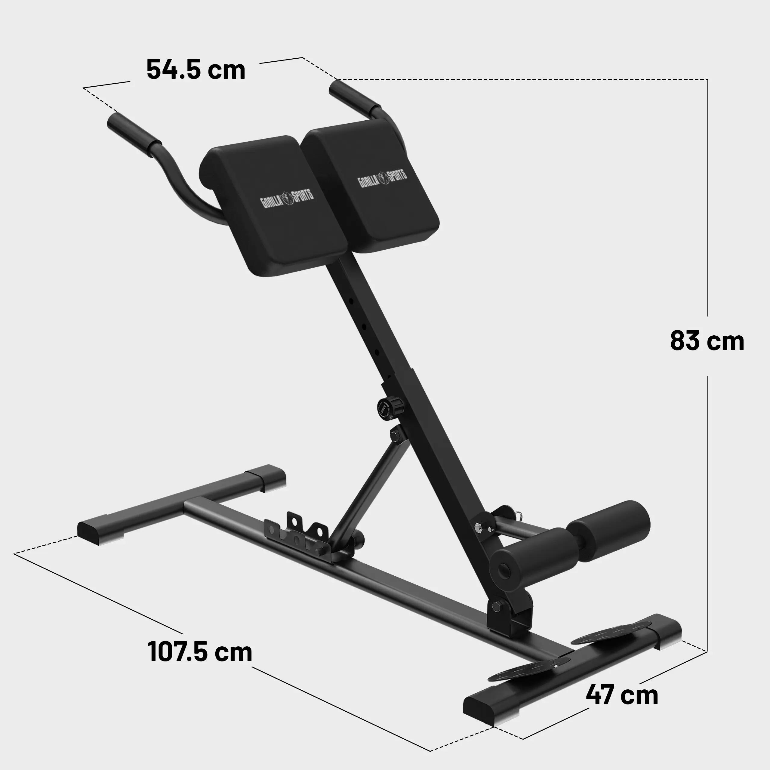 Banc Lombaire -  Banc Musculation, Chaise Romaine Pliable, Chaise Abdominaux 7/7