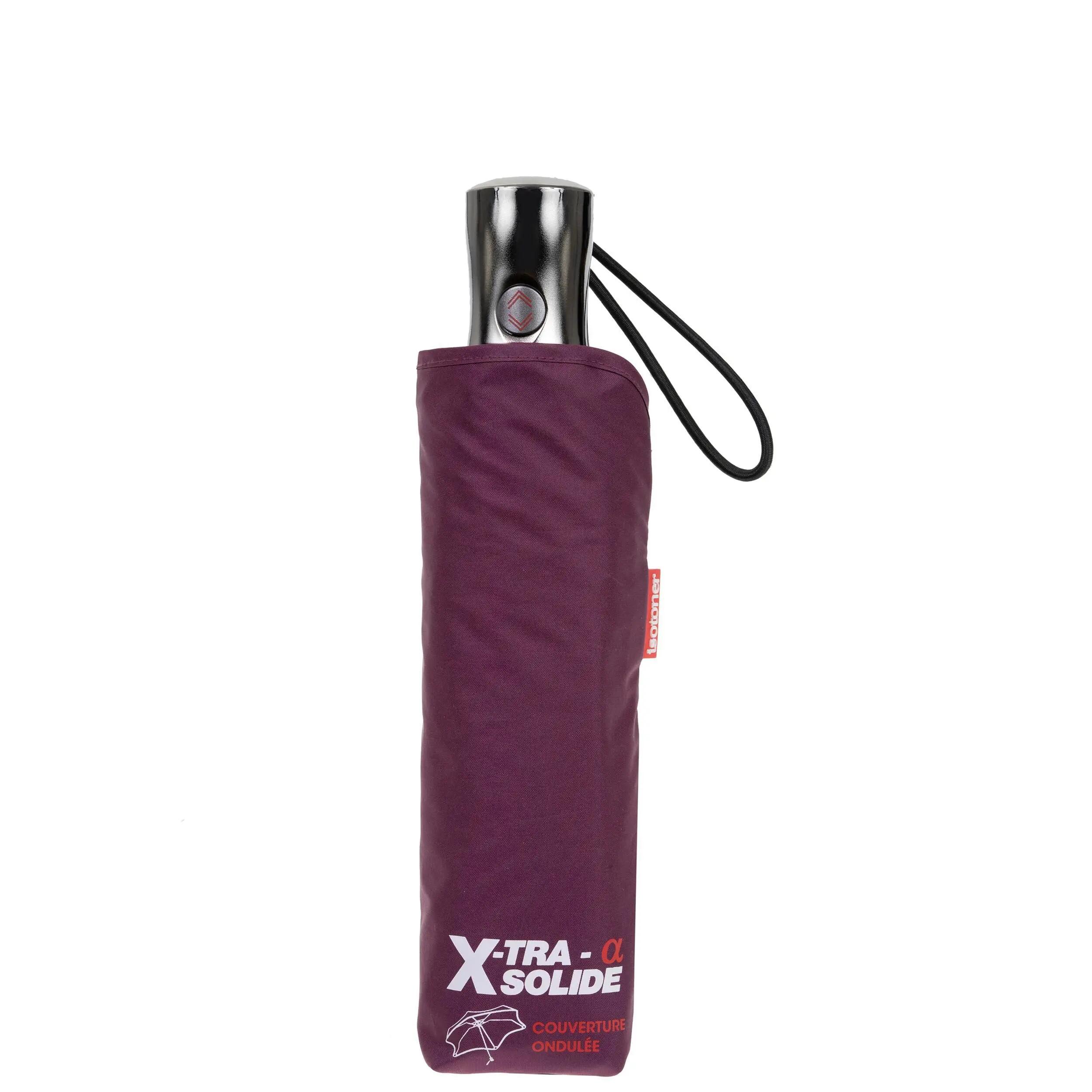 Paragua Xtra Solide antideslizante, 28 cm, repelente al agua, Apertura/cierre 4/5