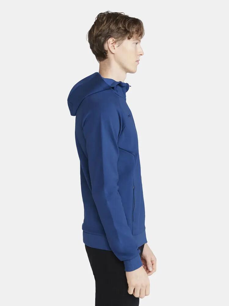 craft CORE Soul Full Zip Hood M felpa con zip e cappuccio in misto cotone 3/7