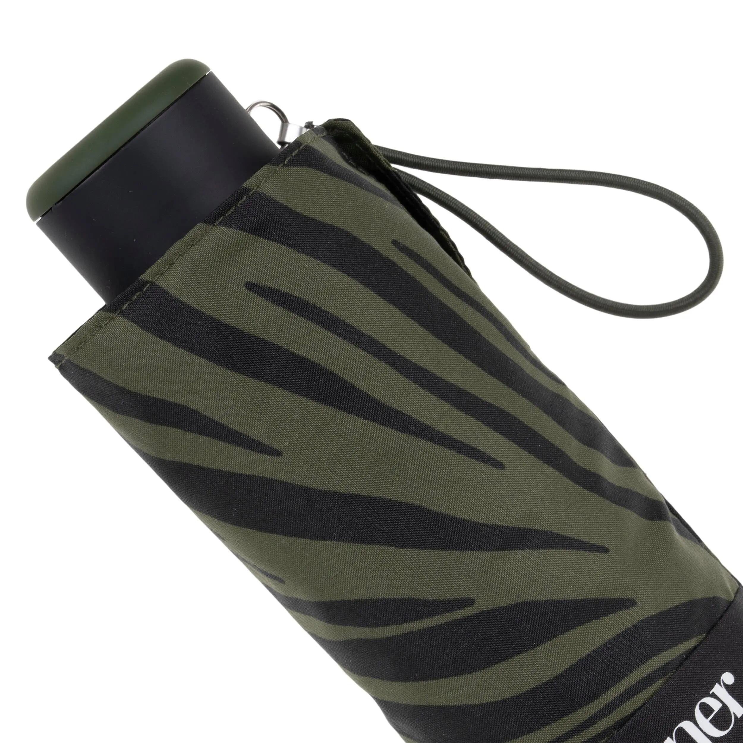 Mini Slim-paraplu Zebra Kaki 5/5