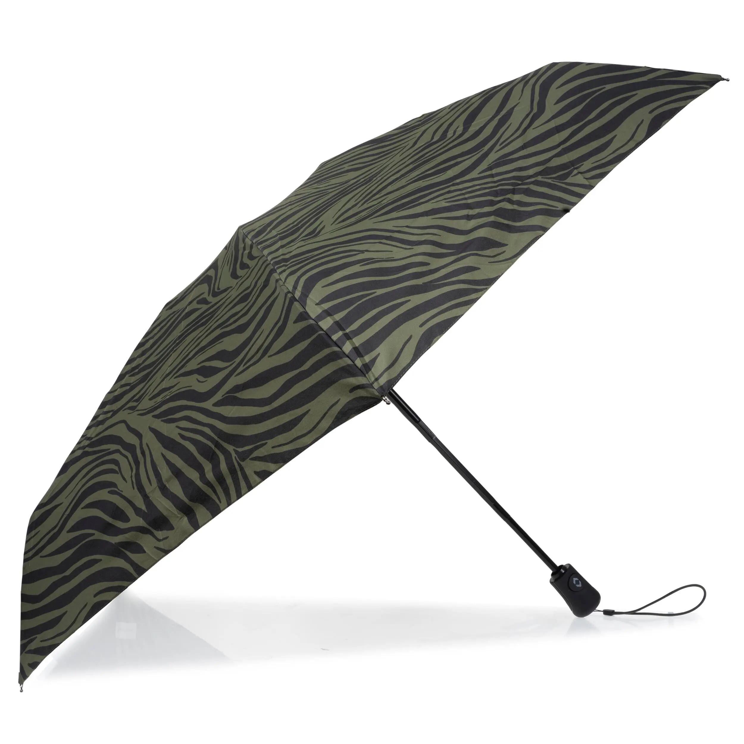 Ombrello Mini Auto Zebra color kaki 2/5