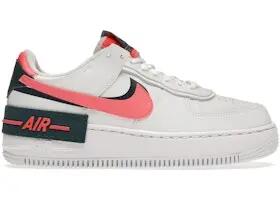 Damen - lifestyle - schuhe - air force 1 shadow - weiß/dunkelgrün/rot 3/3