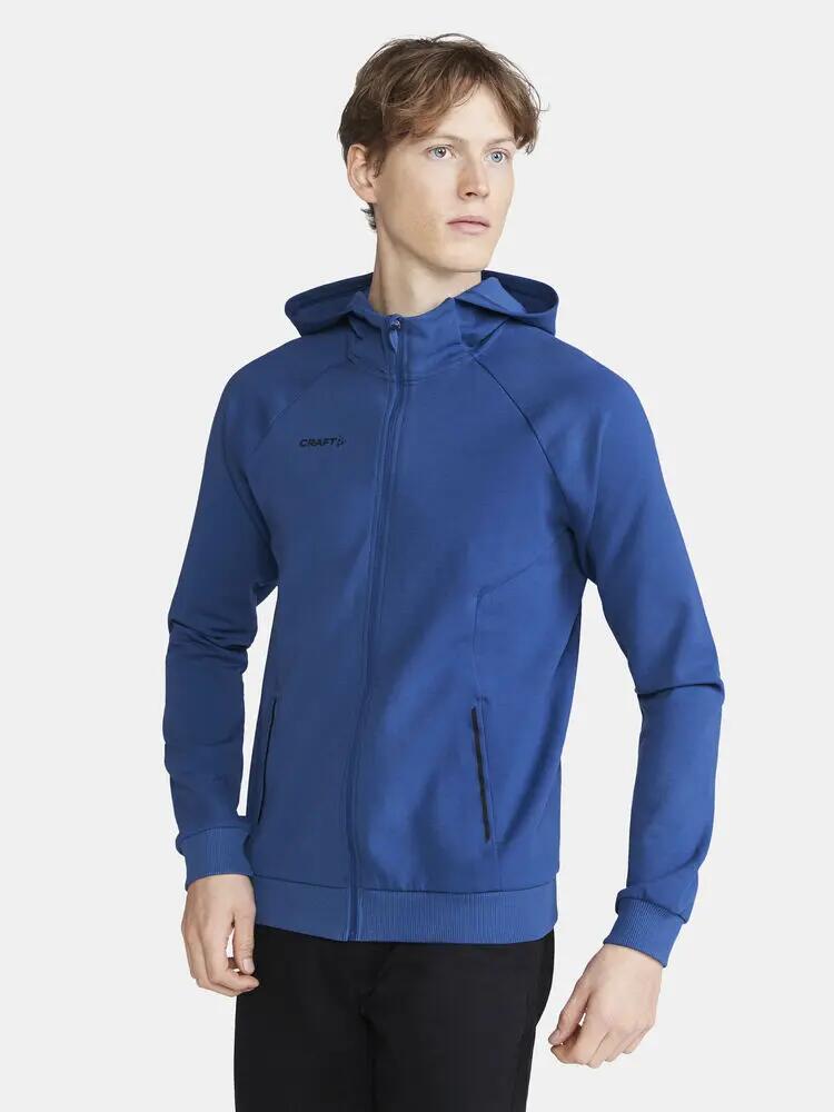 craft CORE Soul Full Zip Hood M felpa con zip e cappuccio in misto cotone 2/7