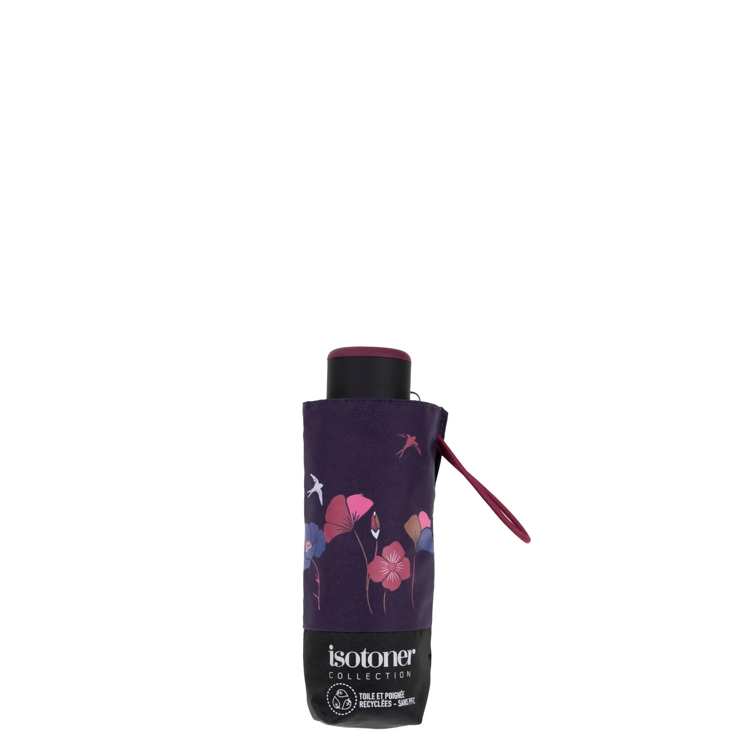 Mini Slim-paraplu met blauwe rand 4/5