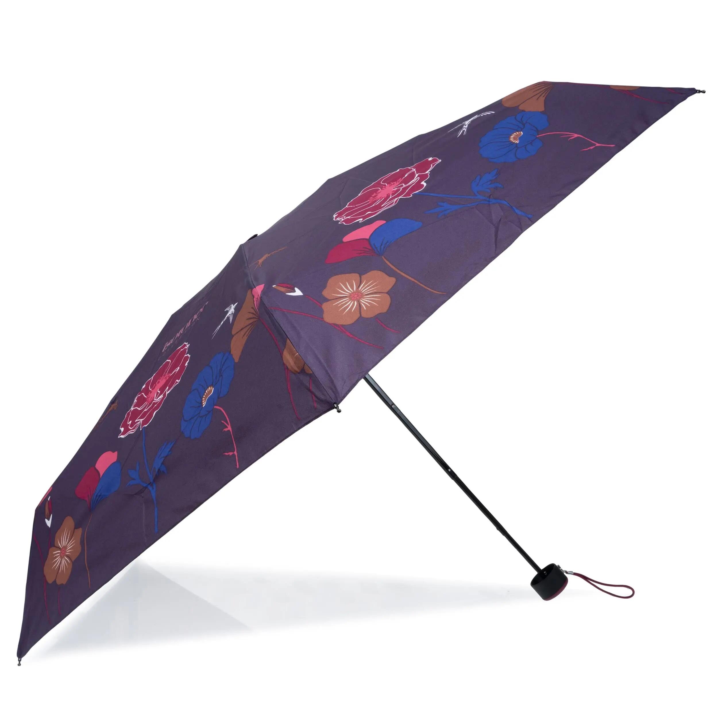 Mini Slim-paraplu met blauwe rand 2/5