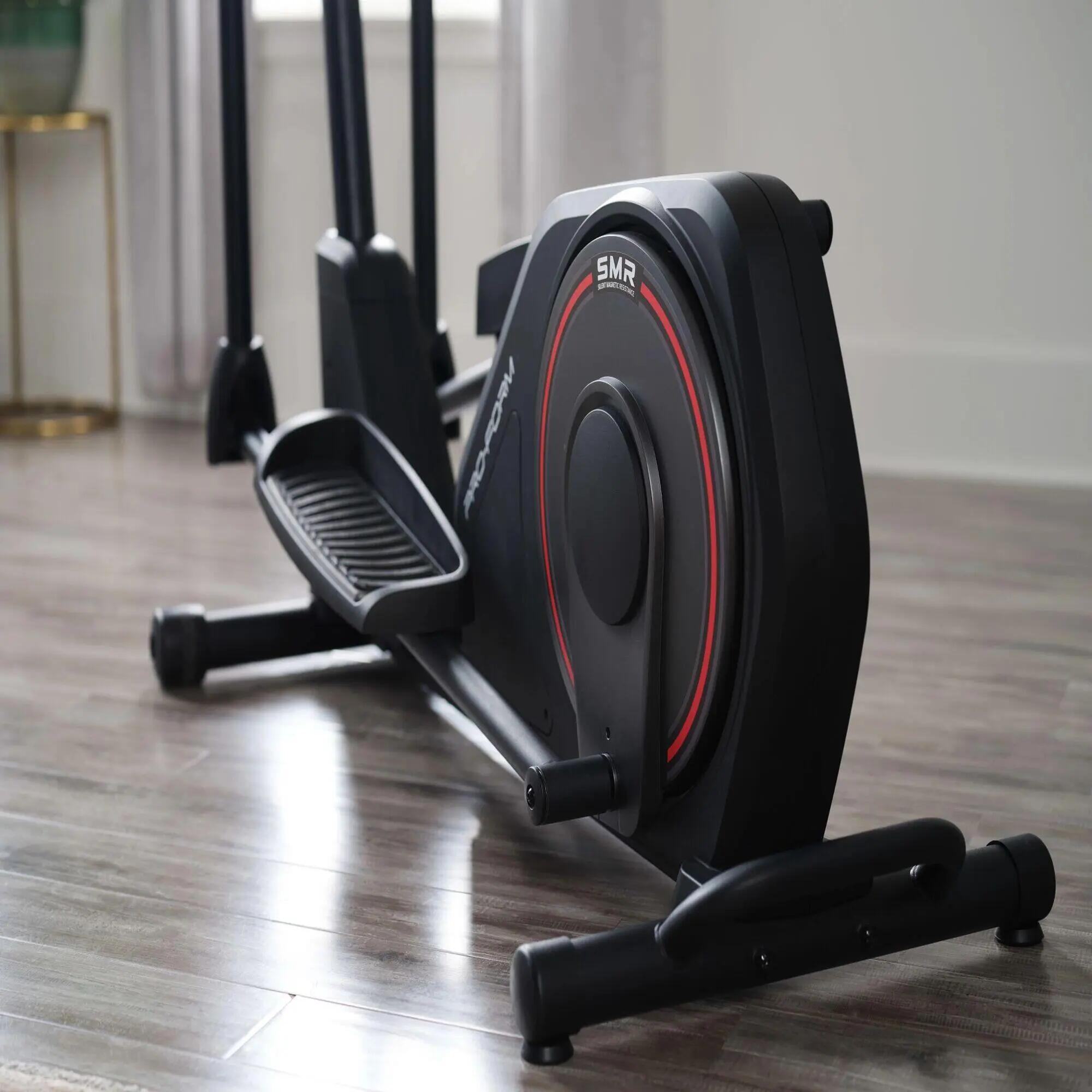 Seconde vie Vélo elliptique d’intérieur connecté Sport Elliptical, noir 5/5