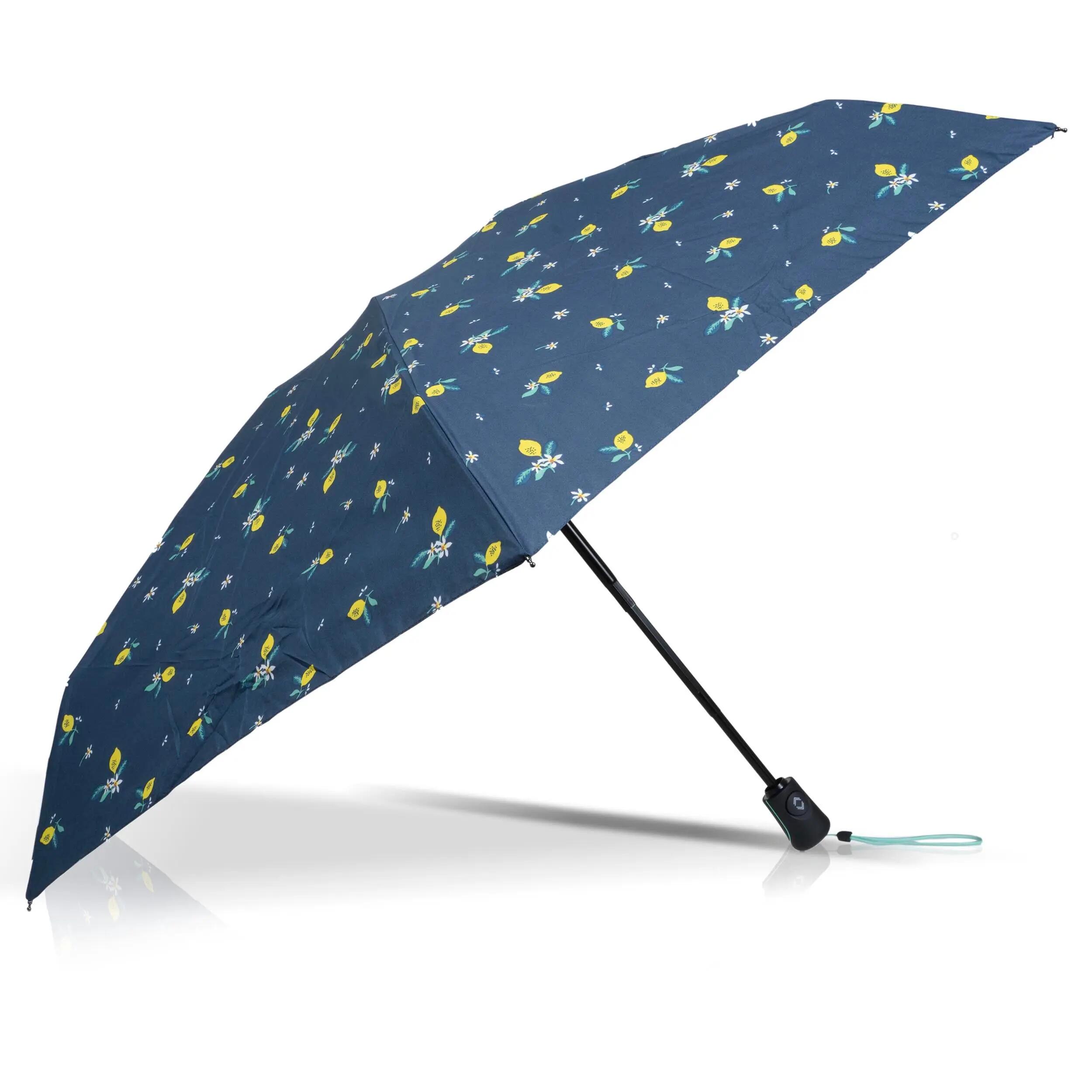 Paragua resistente, repelente al agua, amplia cobertura de 98 cm, mínimo 21 cm 2/5