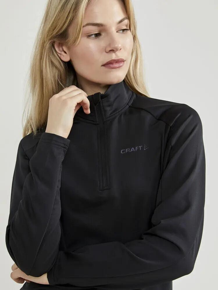 craft Gain Midlayer W – mezza-zip morbido e caldo 4/6