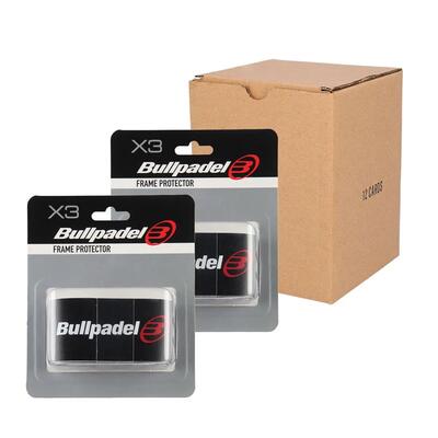 Box protector bullpadel frame black 3 pcs.