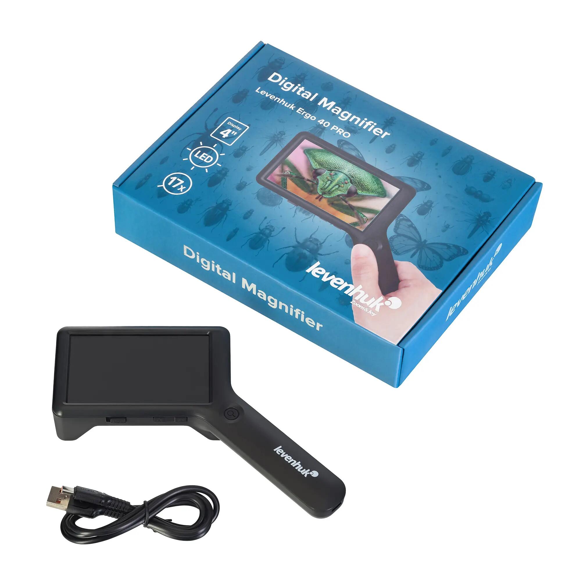 Lupa digital Levenhuk ERGO 40 PRO 2/6
