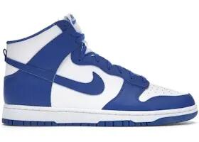 Zapatillas - Baloncesto - Unisex - Dunk High - Blanco/Game Royal 3/4