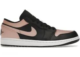 Zapatillas - Baloncesto - Hombre - Air Jordan 1 Low - Negro/Crimson Tint 3/3