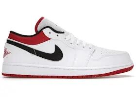Calzado - lifestyle - air jordan 1 low - blanco/university red/negro 3/3