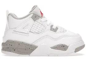 Scarpe - Basket - Bambino - Retro pelle - Jordan 4 - Bianco 3/3