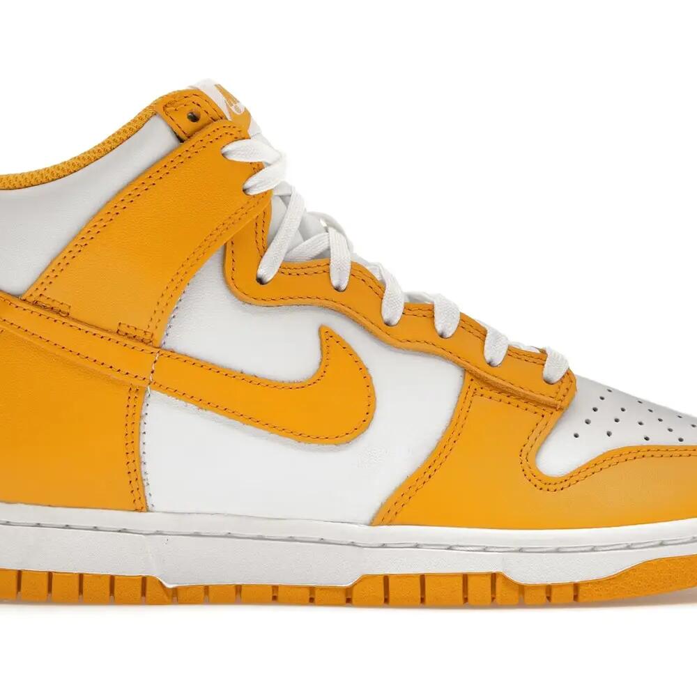 Women - Lifestyle - Shoes - High-top, Lace-up - Dunk High - White/Dark Sulfur