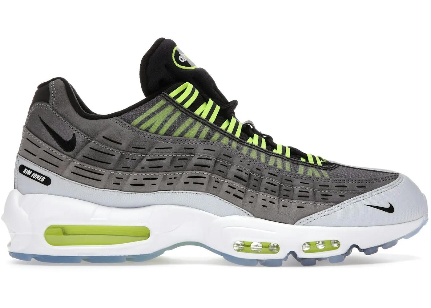 Chaussures - Lifestyle - Unisex - Air Max 95 Kim Jones - noir/volt 2/3