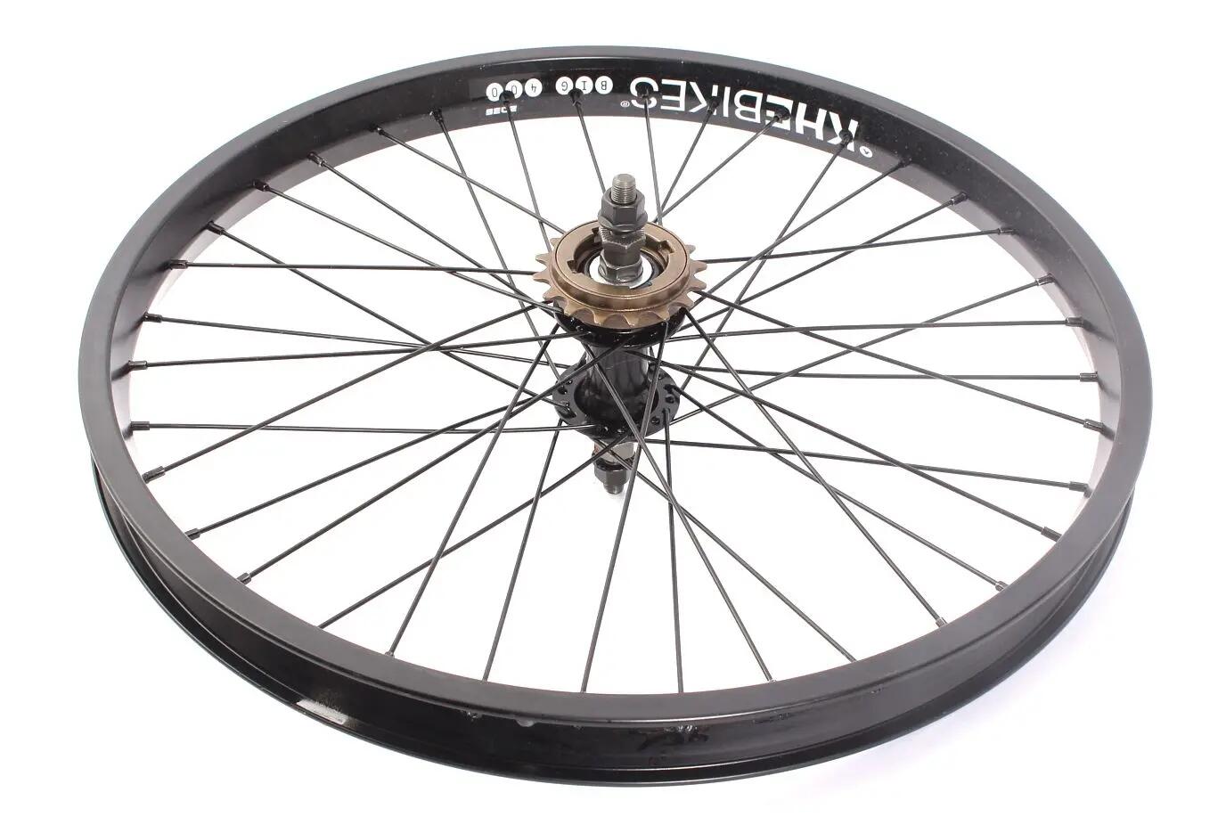 BMX ACHTERWIEL ZWART 20" 10MM KHEBIKES 5/5