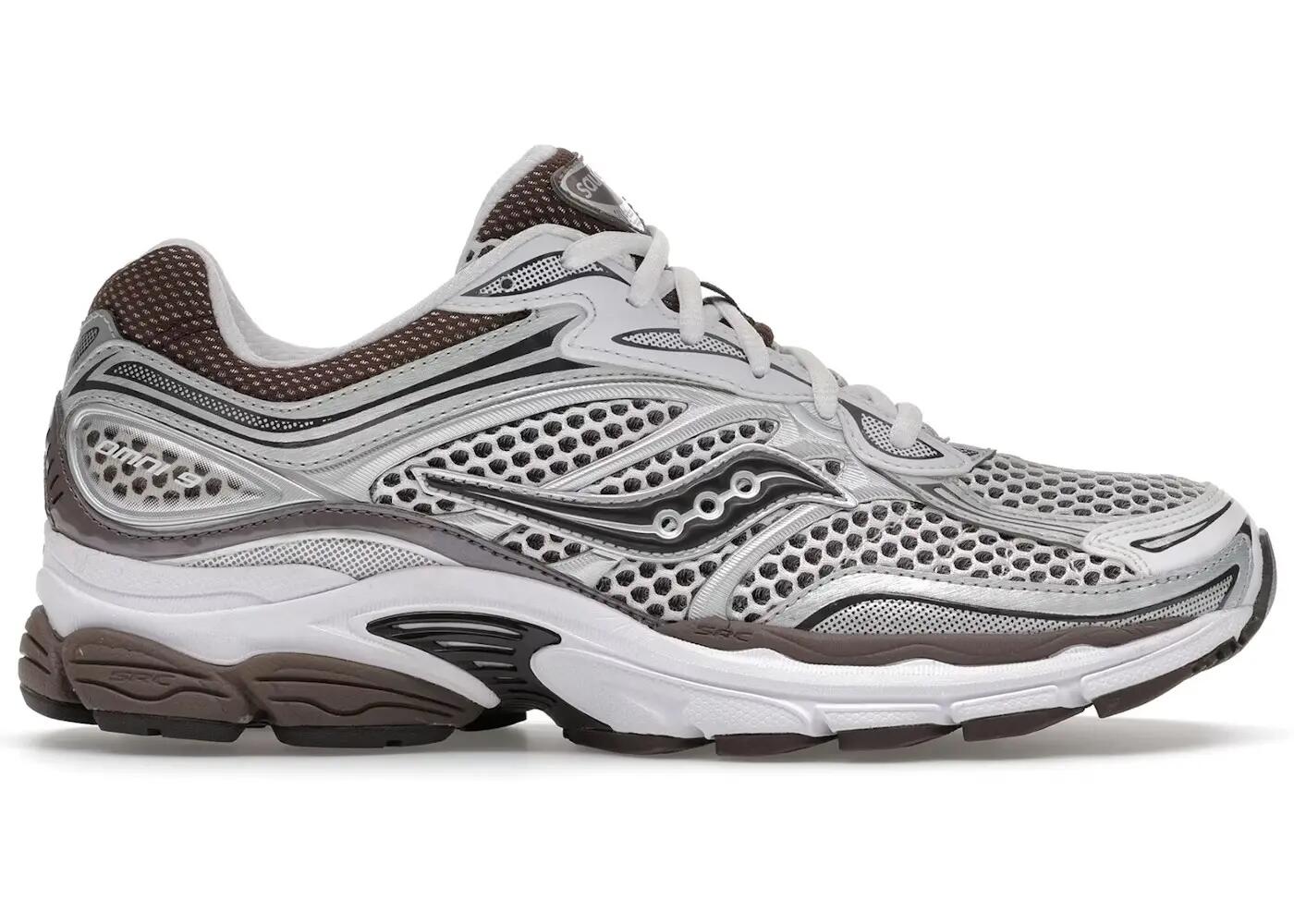 Scarpe - Walking - Uomo - Ammortizzate - ProGrid Omni 9 OG - Bianco/Marrone 1/3