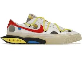 Zapatillas Blazer Low Off-White White University Red 3/3