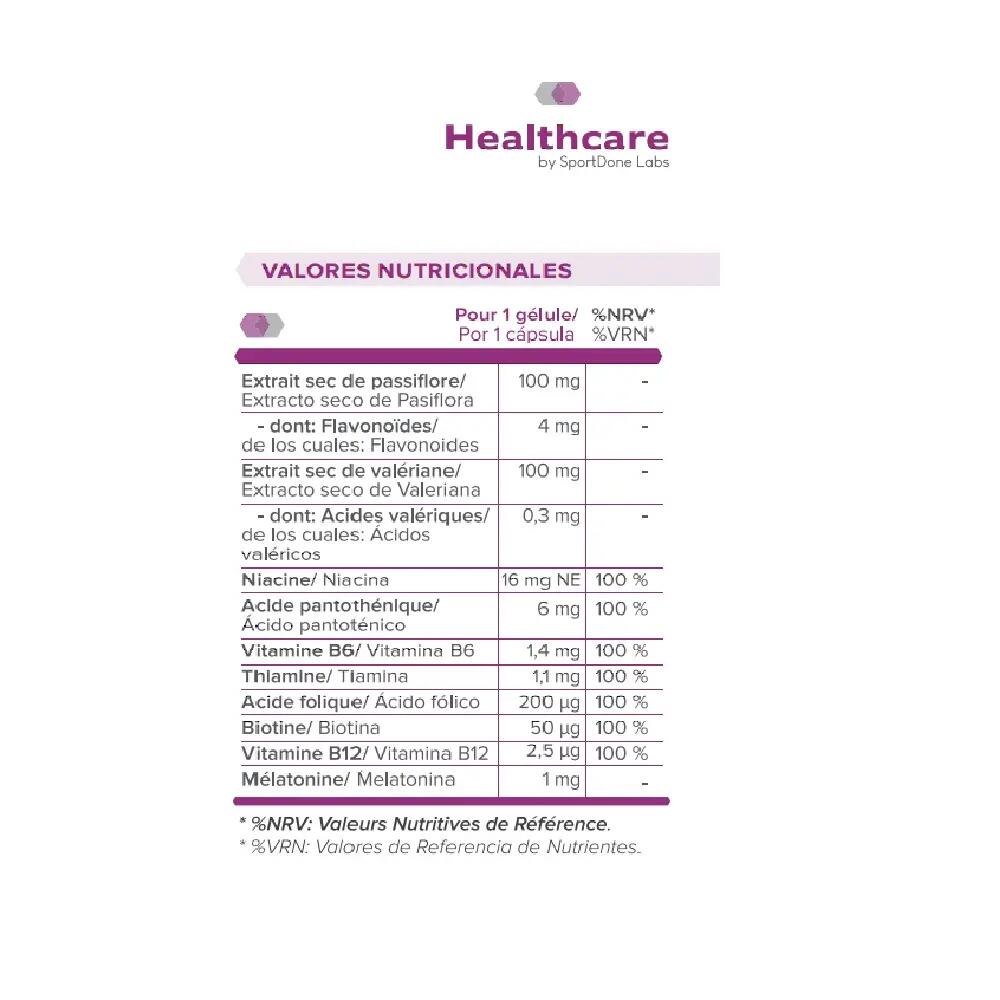 Melatonina 30 Capsules SportDone 2/3