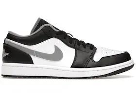 Calçado - Lazer - Pele, AIR - AJ1 Low (GS) - Preto/Branco 2/2