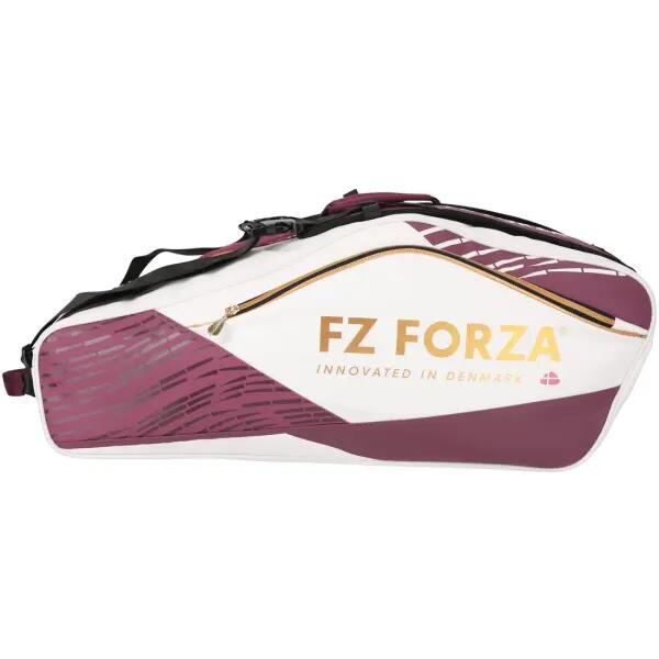 Tas - Badminton - Unisex - Tour Line X12 - Schoenenvak - Wit/rood 2/3