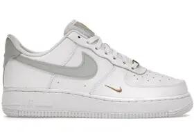scarpe - sport walking - donna - Air Force 1 - bianco/grigio/oro 3/3
