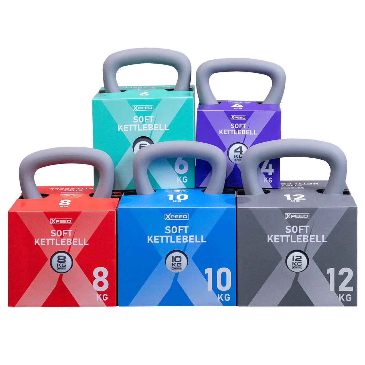 Xpeed Soft Kettlebell Pack (4kg-12kg)