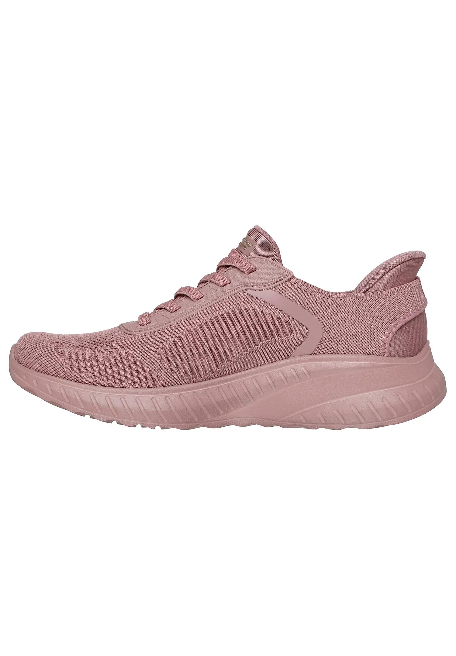 Sneakers Skechers Model Bobs Squad Chaos Kleur Roze 5/5