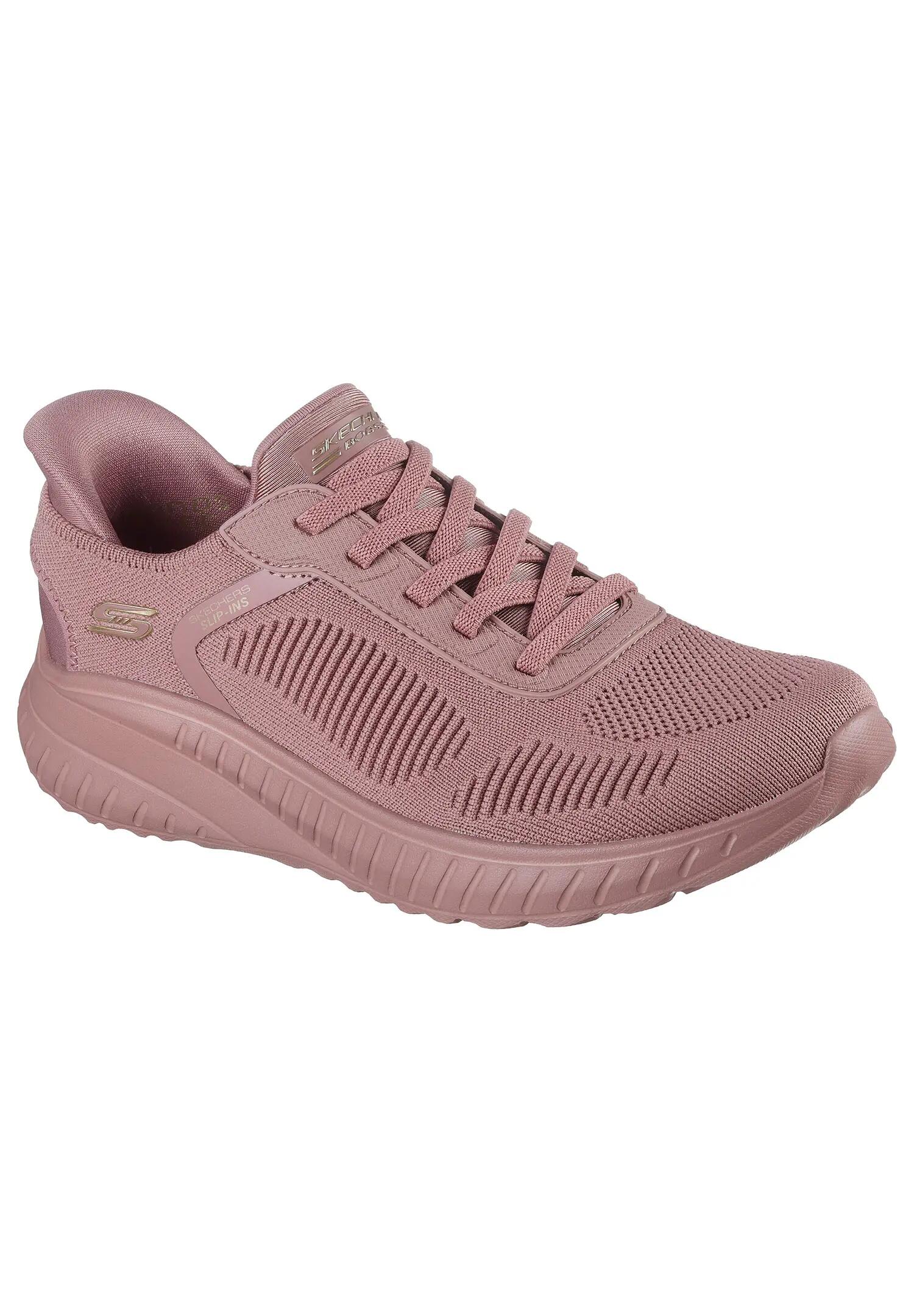 Zapatillas Skechers Bobs Squad Chaos - C, Rosado, Mujer 4/5