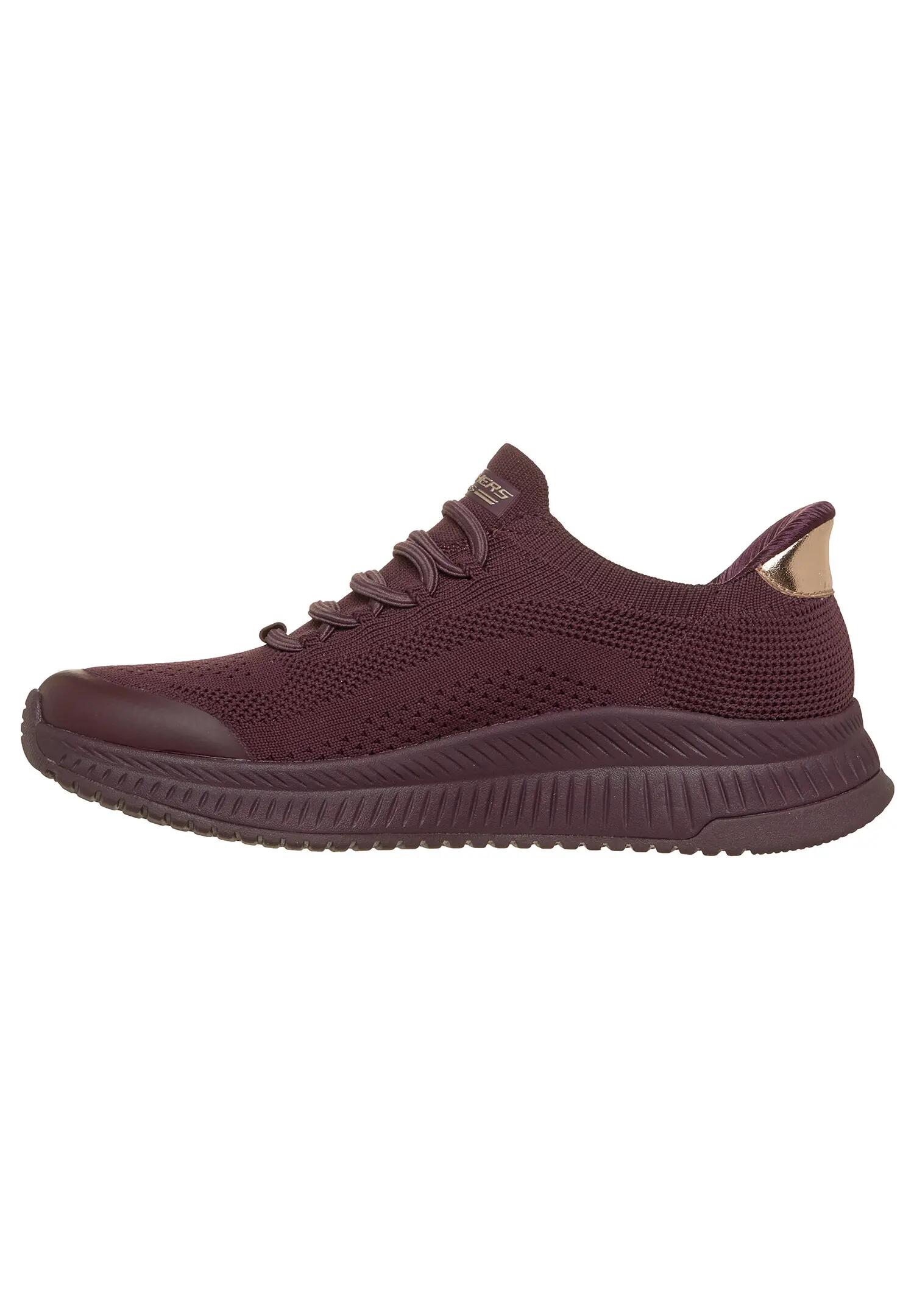 Zapatillas Dames Skechers Bobs Squad 4 - Dire Step Bordeaux 5/5