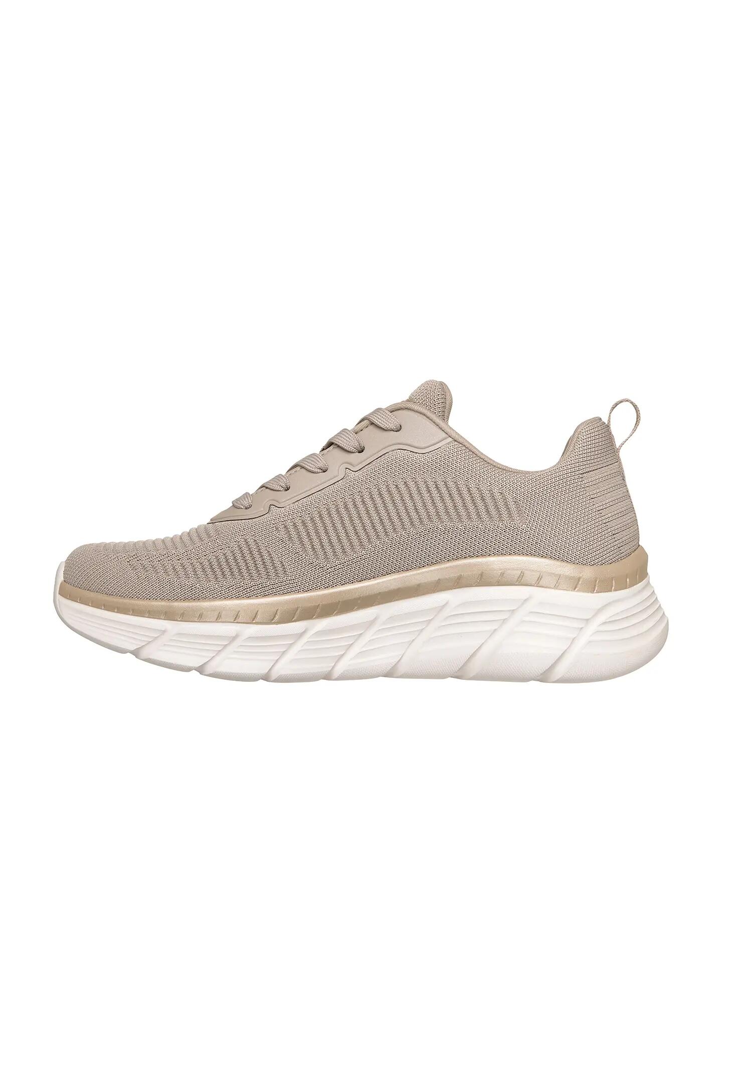 Scarpe da ginnastica Skechers Bobs B Flex Hi Flying Hi, Beige, Donne 5/5