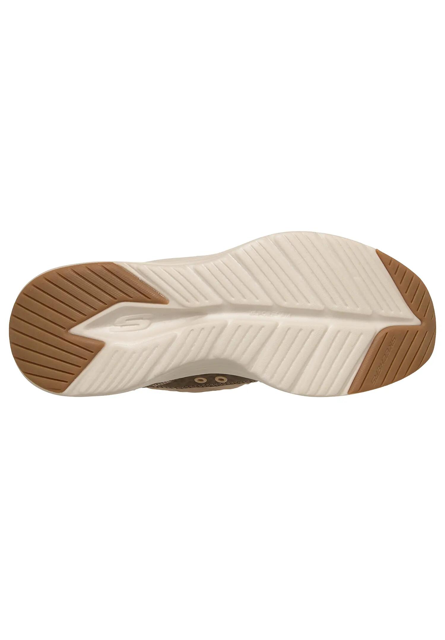Baskets Femme Marron Skechers CONTOUR FOAM-LEOPARD DREAM 3/5