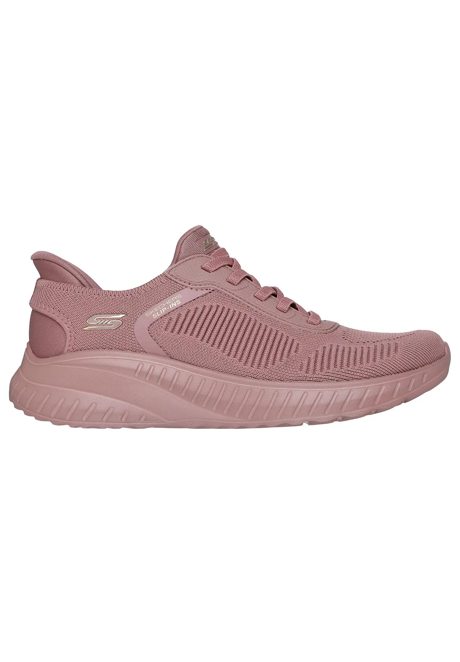 Sneakers Skechers Model Bobs Squad Chaos Kleur Roze 2/5